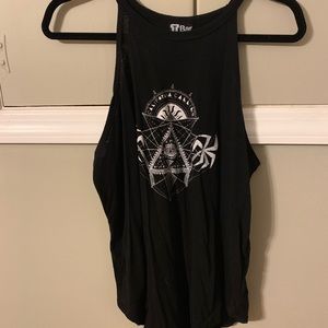 High neck tank top!